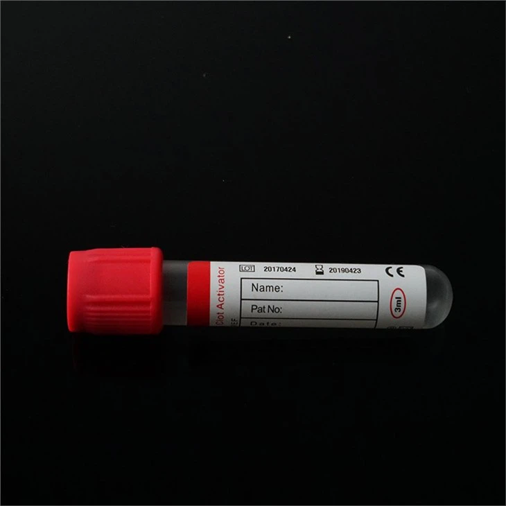 5 ml 10 ml „Edta K2 K3“ antikoaguliantų mėgintuvėlių kraujo surinkimo mėgintuvėliai pagal gamintoją