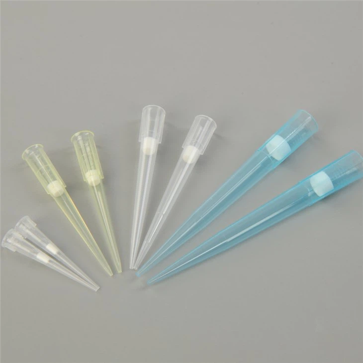 Universalūs sterilūs filtro patarimai Pipete 10ul dėžutė Gilson Micro Long Pipette antgaliams su filtru 100ul 200ul 1000ul 1250ul rack